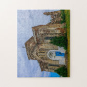 Wit-Rusland Oude Kerk van Biahoml Ruins Legpuzzel (Verticaal)