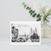 Wit-Rusland Oude Stadsarchitecten Briefkaart (Staand voorkant)