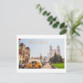 Wit-Rusland Oude Stadsarchitecten Briefkaart (Staand voorkant)