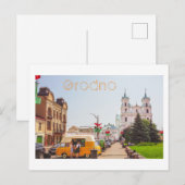 Wit-Rusland Oude Stadsarchitecten Briefkaart (Voorkant / Achterkant)