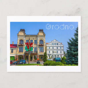 Wit-Rusland Oude Stadsarchitecten Briefkaart