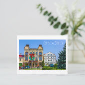 Wit-Rusland Oude Stadsarchitecten Briefkaart (Staand voorkant)