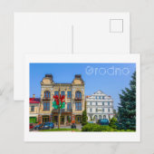 Wit-Rusland Oude Stadsarchitecten Briefkaart (Voorkant / Achterkant)