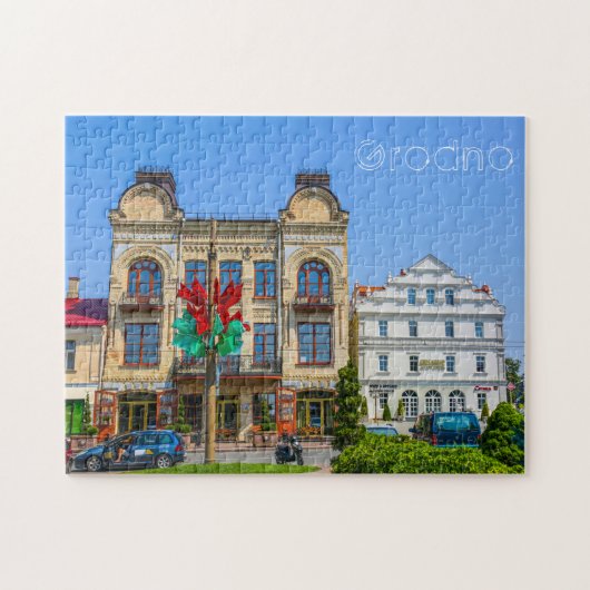 Wit-Rusland Oude Stadsarchitecten Legpuzzel (Horizontaal)
