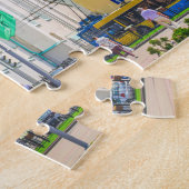 Wit-Rusland Oude Stadsarchitecten Legpuzzel (Zijkant)