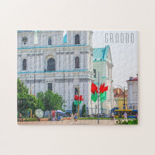 Wit-Rusland Oude Stadsarchitecten Legpuzzel (Horizontaal)