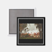 Wit-Rusland Pinsk Architectuur Cityscape Magnet (Voorkant / Achterkant)