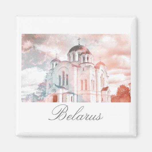 Wit-Rusland Polatsk Polotsk Architecture Magnet (Voorkant)