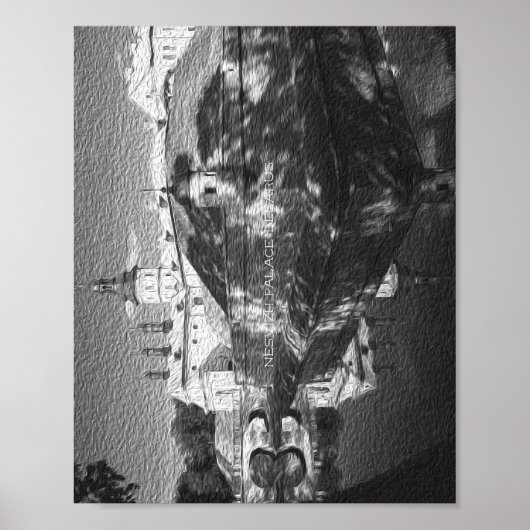 Wit-Rusland Poster Natuur architectuur paleis arch (Voorkant)