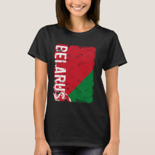 Wit-Rusland Pride Wit-Russische vlag Roots Heritag T-shirt