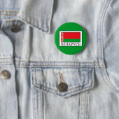 Wit-Rusland Ronde Button 5,7 Cm (In situ)