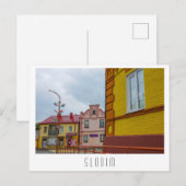 Wit-Rusland Slonim City Town Uitzicht Architecture Briefkaart (Voorkant / Achterkant)