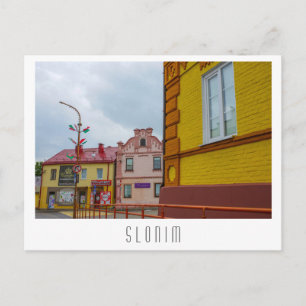 Wit-Rusland Slonim City Town Uitzicht Architecture Briefkaart