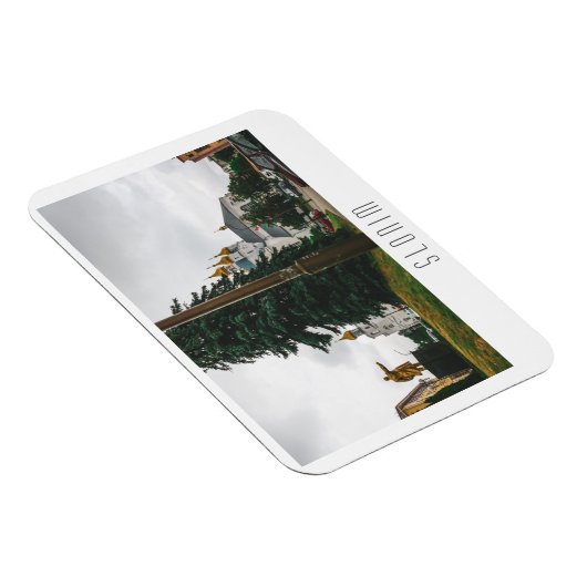 Wit-Rusland Slonim City Town Uitzicht Architecture Magneet (Rechterzijde)