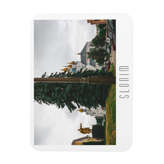 Wit-Rusland Slonim City Town Uitzicht Architecture Magneet (Verticaal)