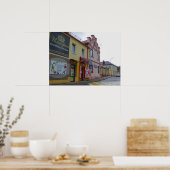 Wit-Rusland Slonim City Town Uitzicht Architecture Poster (Keuken)