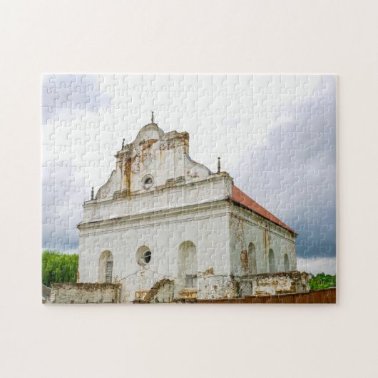 Wit-Rusland Slonim Great Synagogue Architecture Legpuzzel (Horizontaal)
