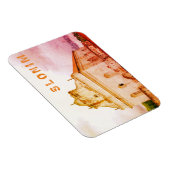 Wit-Rusland Slonim Great Synagogue Architecture Magneet (Rechterzijde)