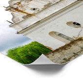 Wit-Rusland Slonim Great Synagogue Architecture Poster (Hoek)