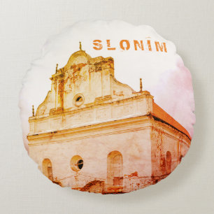 Wit-Rusland Slonim Great Synagogue Architecture Rond Kussen
