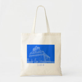 Wit-Rusland Slonim Great Synagogue Architecture Sk Tote Bag