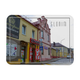 Wit-Rusland Slonim Stad Stadspanorama Architectuur Magneet