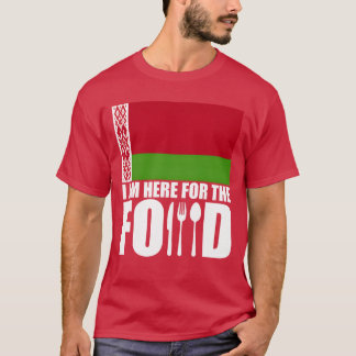 Wit-Rusland souvenir eten reizen familie T-shirt