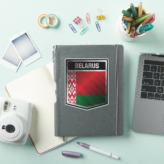 Wit-Rusland Sticker (iPad Cover)