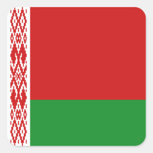 Wit-Rusland Vlag Sticker