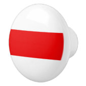 Wit-Rusland vlag symbool rode witte revolutie Keramische Knop (Rechts)