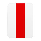Wit-Rusland vlag symbool rode witte revolutie Magneet (Verticaal)