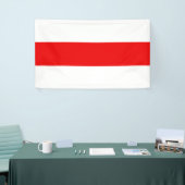 Wit-Rusland vlag symbool rode witte revolutie Spandoek (Beurs)