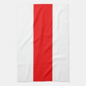 Wit-Rusland vlag symbool rode witte revolutie Theedoek (Verticaal)