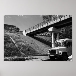 Wit-Rusland voormalige Sovjet-Wit-Rusland Poster