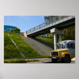 Wit-Rusland voormalige Sovjet-Wit-Rusland Poster