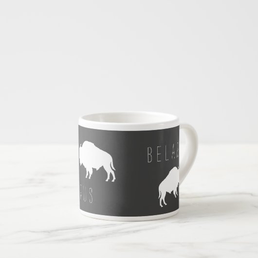 Wit-Rusland Wit-Rusland Wit-Russisch BietлЗбреуMin Espresso Kop (Voorkant rechts)