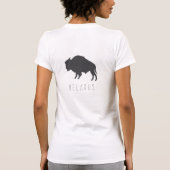 Wit-Rusland Wit-Rusland Wit-Russisch BietлЗбреуMin T-shirt (Achterkant)