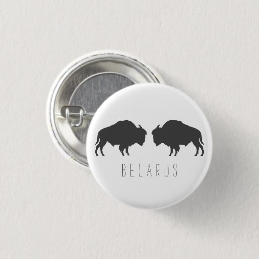 Wit-Rusland Wit-Rusland Wit-Russisch BietлбрЗуБе Ronde Button 3,2 Cm (Voorkant /achterkant)