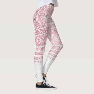 Wit-Rusland Wit-Russisch Nationaal Volkspatroon Le Leggings