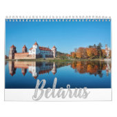 Wit-Russisch architectuurlandschap Natuur kalender (Hoes)