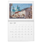 Wit-Russisch architectuurlandschap Natuur kalender (Mar 2027)