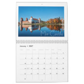 Wit-Russisch architectuurlandschap Natuur kalender (Jan 2027)