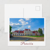 Wit-Russisch Architectuurstation Porechye Parecca Briefkaart (Voorkant / Achterkant)