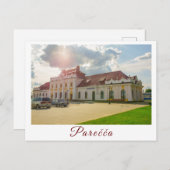 Wit-Russisch Architectuurstation Porechye Parecca Briefkaart (Voorkant / Achterkant)