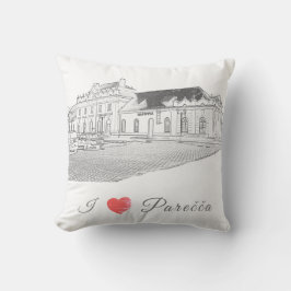 Wit-Russisch Architectuurstation Porechye Parecca Kussen