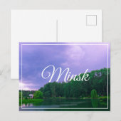 Wit-Russisch Botanisch Garden Park Cityscape Briefkaart (Voorkant / Achterkant)