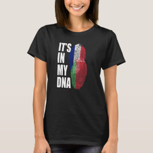 Wit-Russisch en Frans Mix DNA-vlaggenerfgoed T-shirt