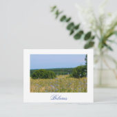 Wit-Russisch landschapslandschap Briefkaart (Staand voorkant)