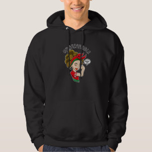 Wit-Russisch meisje onbreekbaar in Wit-Russisch er Hoodie