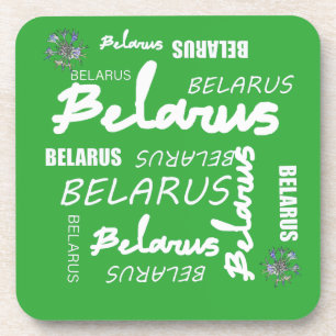 Wit-Russisch Nationaal Korenbloem Bier Onderzetter